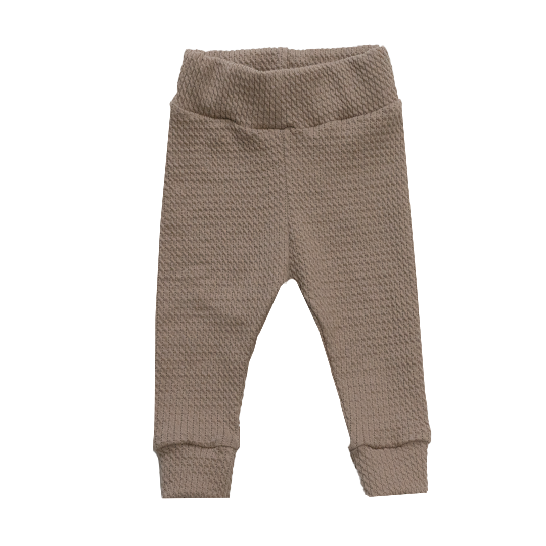 Legging Mini Cable - Taupe