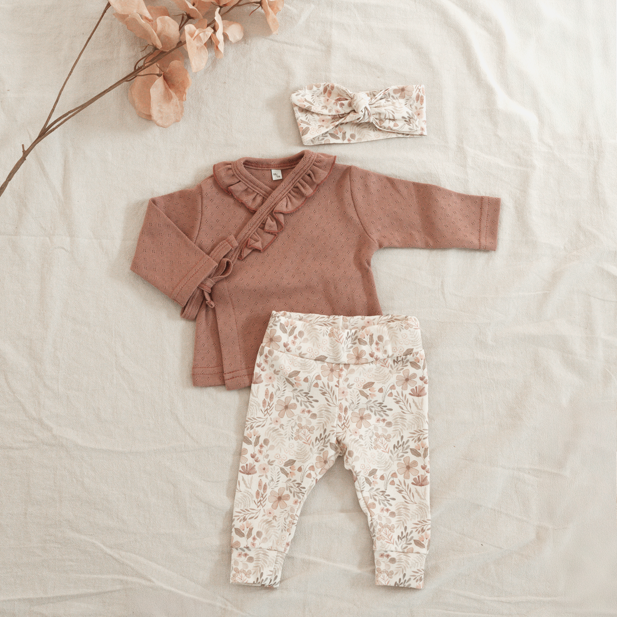Legging - Flowers Pink