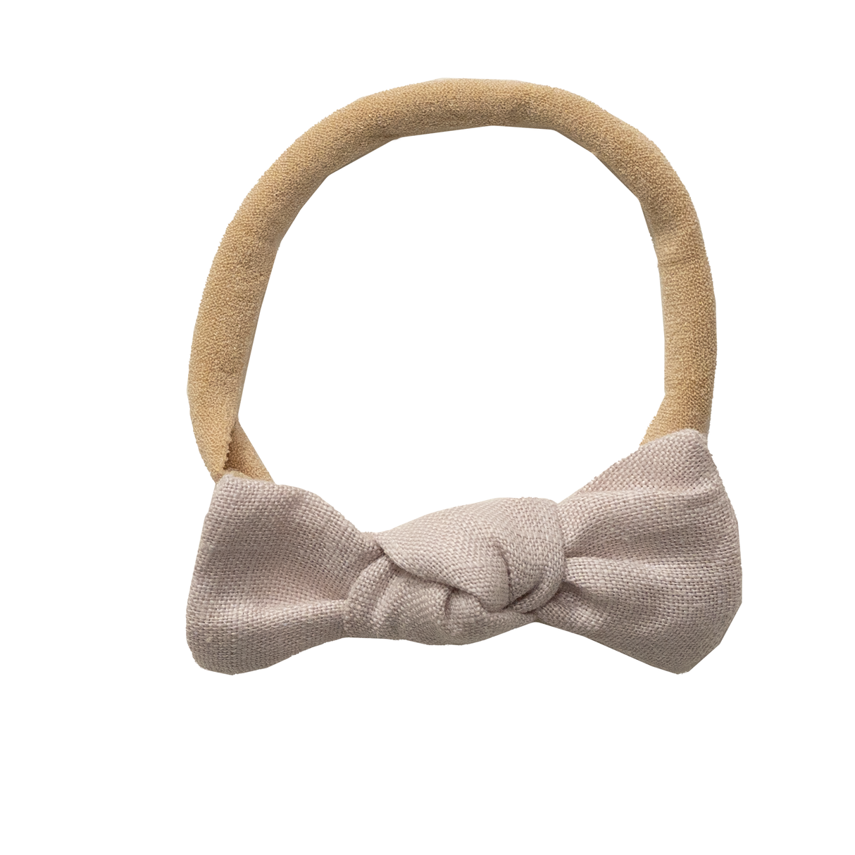 Haarband Strikje Linen - Oatmeal