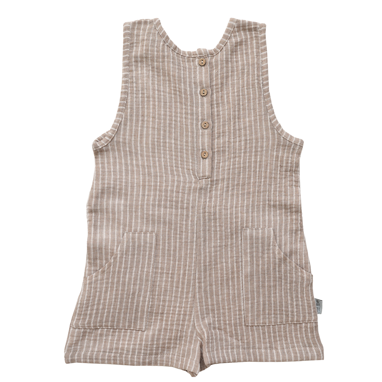 Jumpsuit Stripes - Taupe