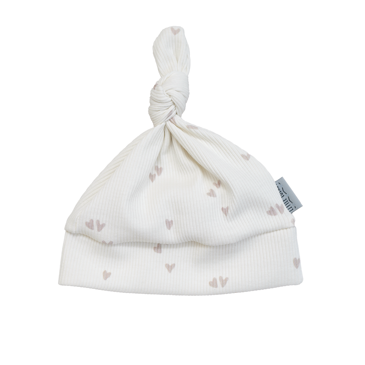 Knoopmuts Little Hearts - Beige