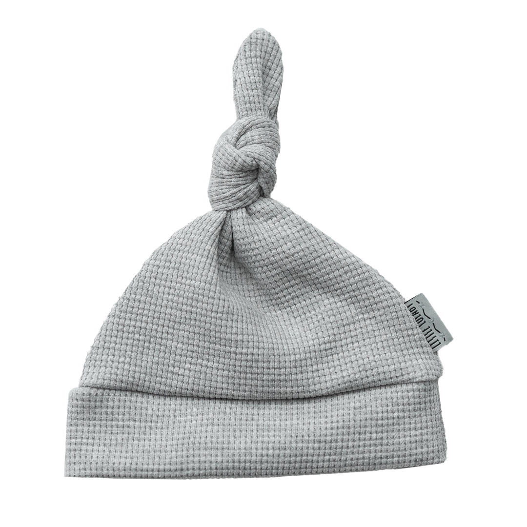 Knoopmuts Wafel - Grey Melange