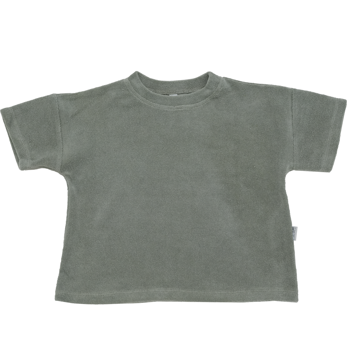 Oversized Shirt Badstof - Sage