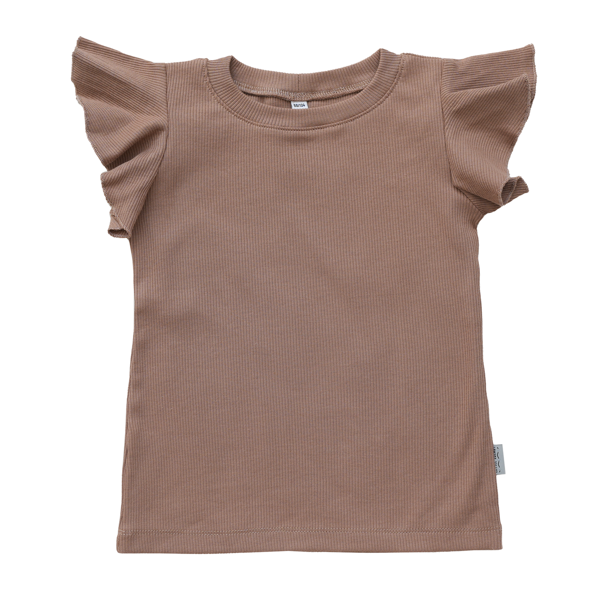 Shirt Ruffle Rib - Cacao