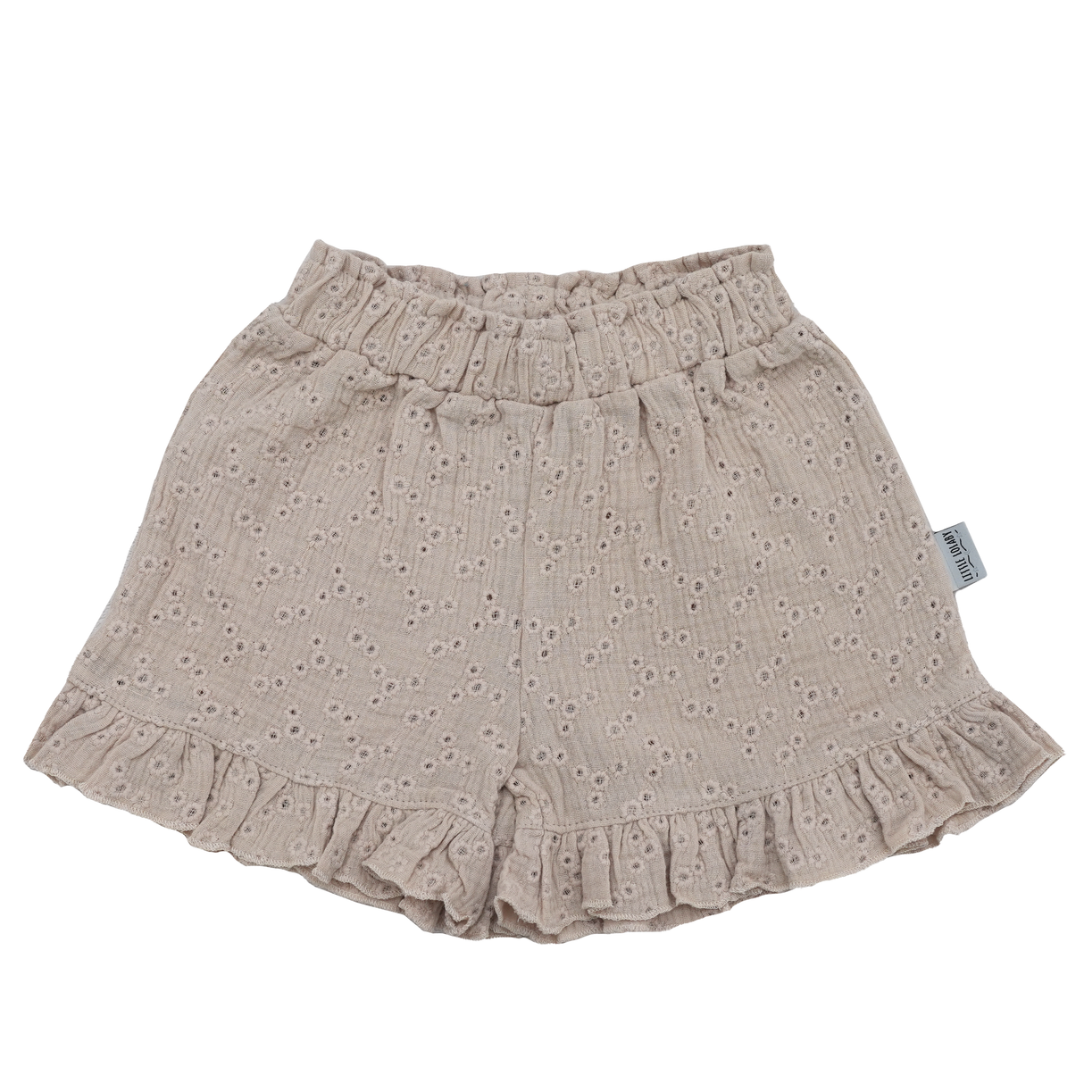 Short Embroidery - Sand