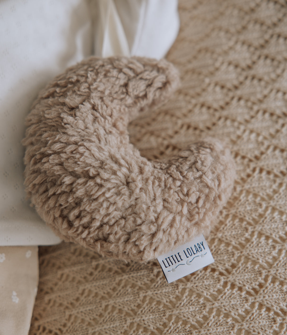 Speendoek Maan Teddy - Brown