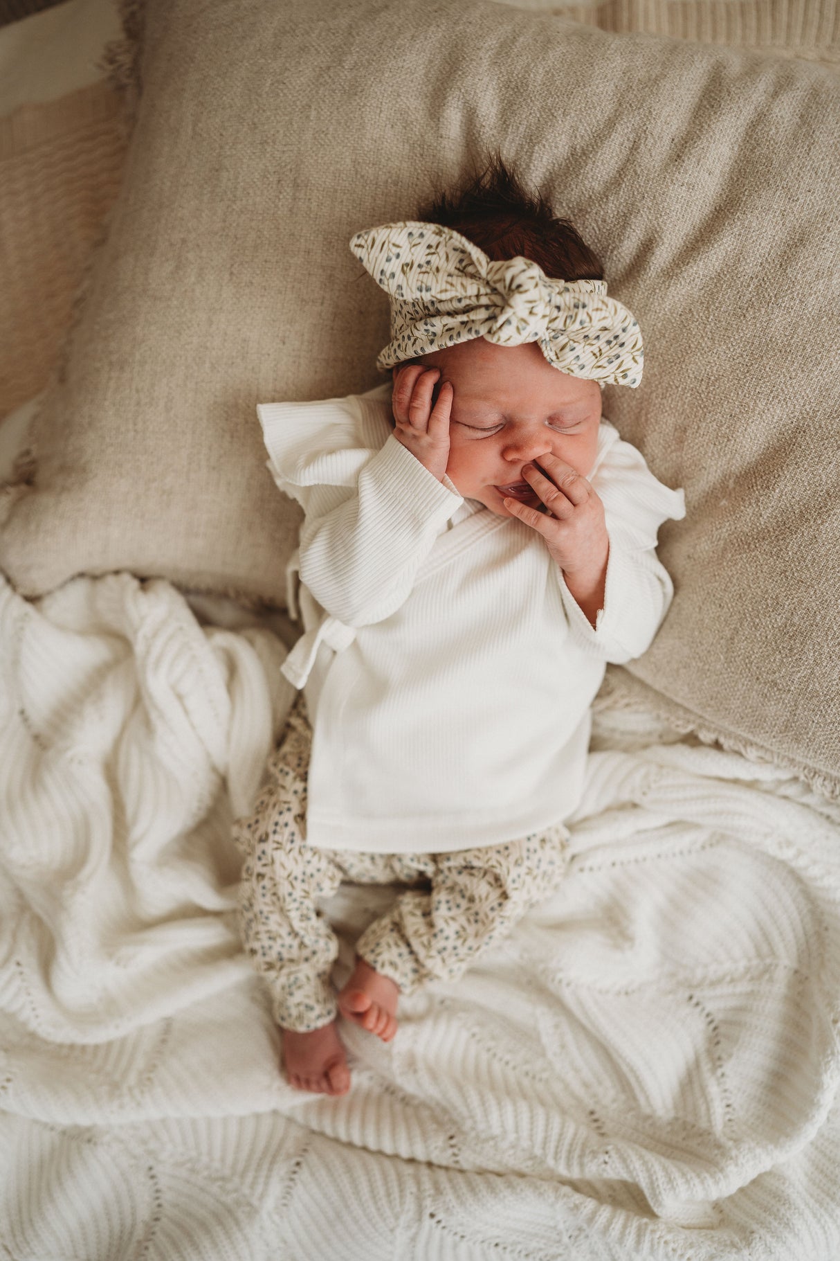 Newborn Muts + Broek - Blueberries