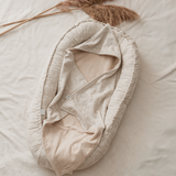 Wikkeldoek Bamboekatoen - Linen Embroidery Flowers