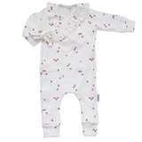 Boxpakje Met Strikje Ruffle Little Hearts - Clay Pink