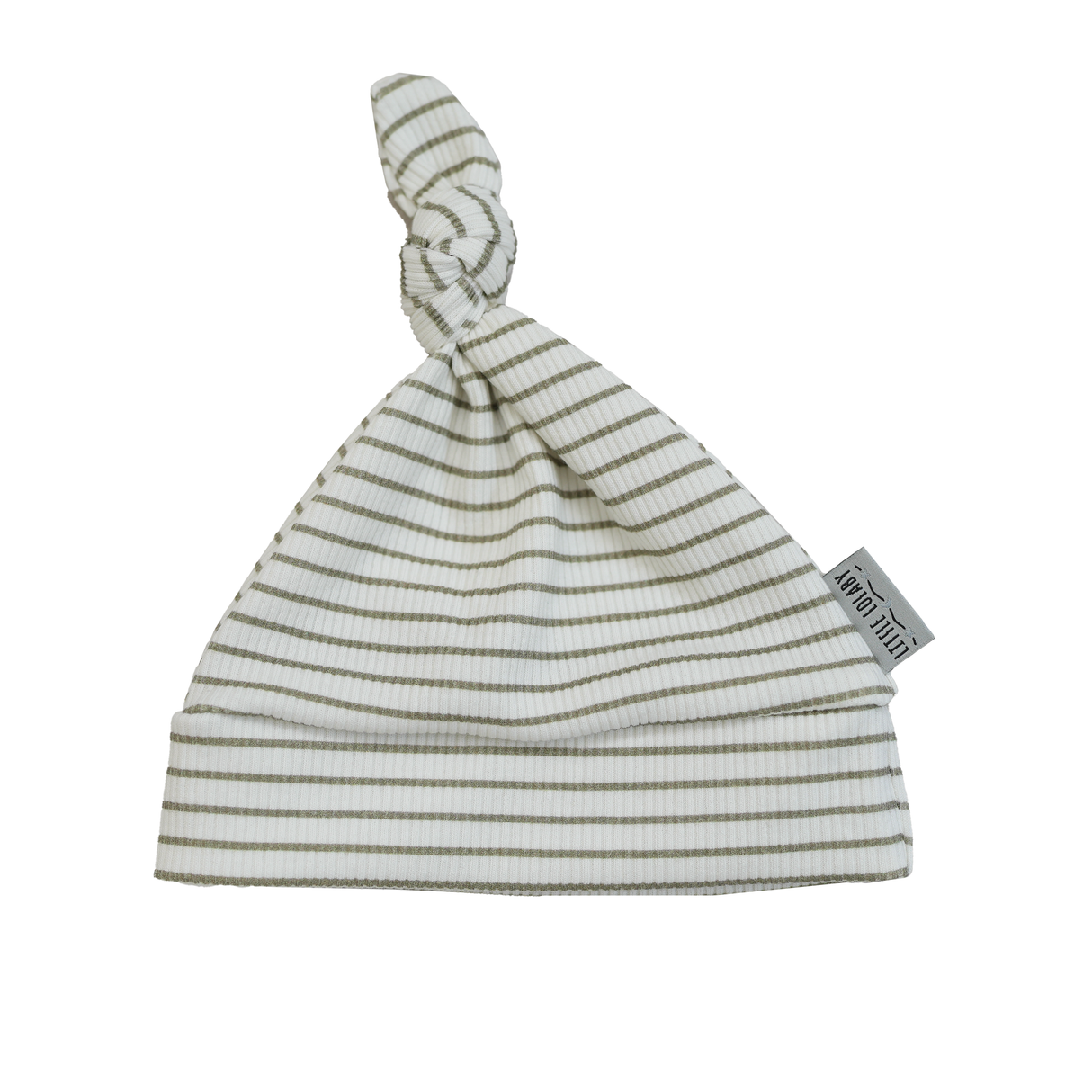 Knoopmuts - Stripes Olive Green