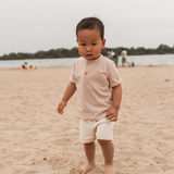 T-shirt Stripes - Brique