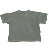 Oversized Shirt Badstof - Sage