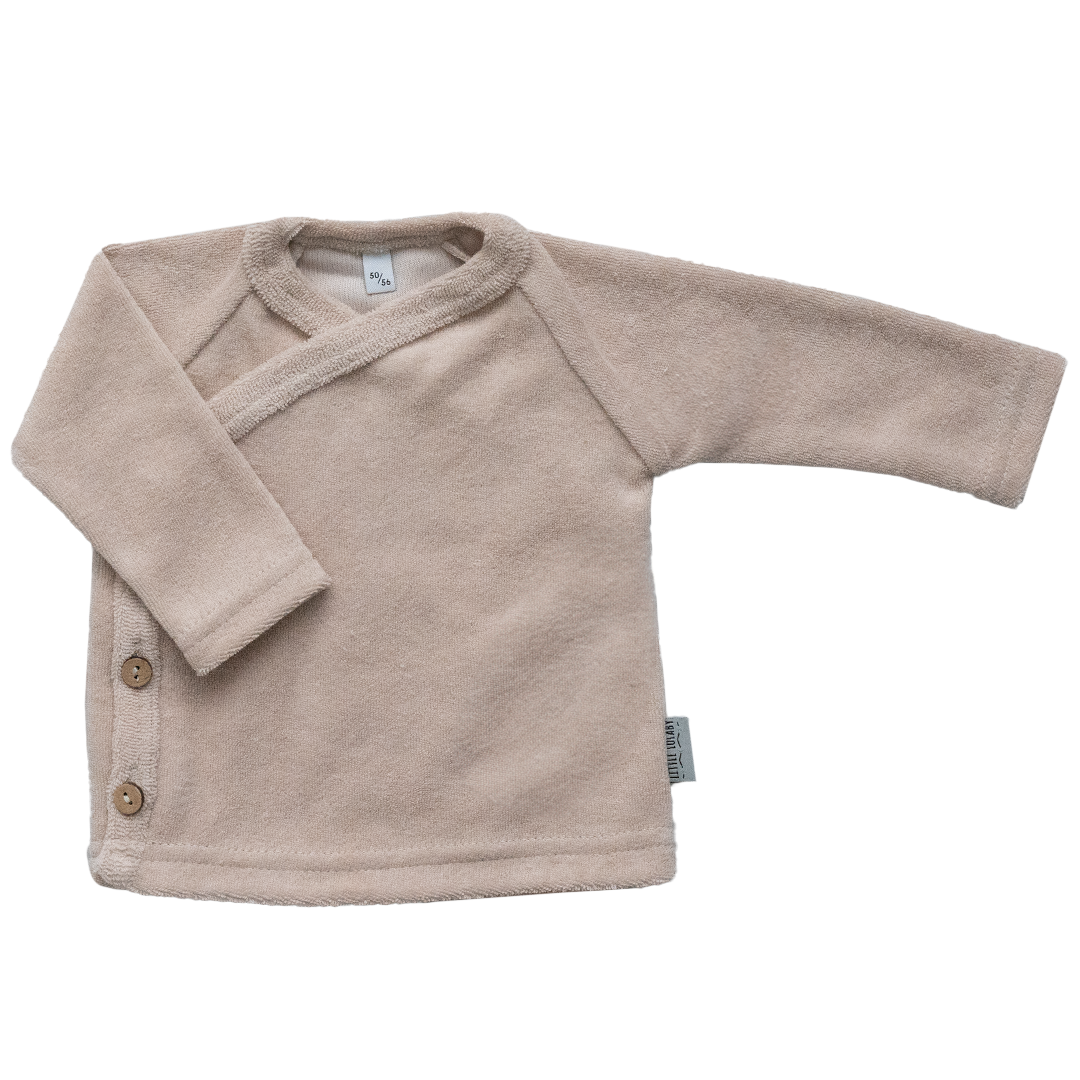 Overslagshirt Badstof - Sand