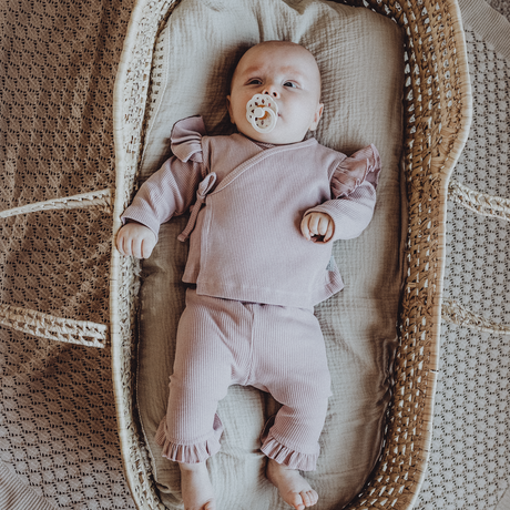 Legging Ruffle - Old Pink