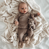 Overslagshirt Mini Cable - Taupe