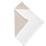 Wikkeldoek Cable Knit - Bamboekatoen Ecru