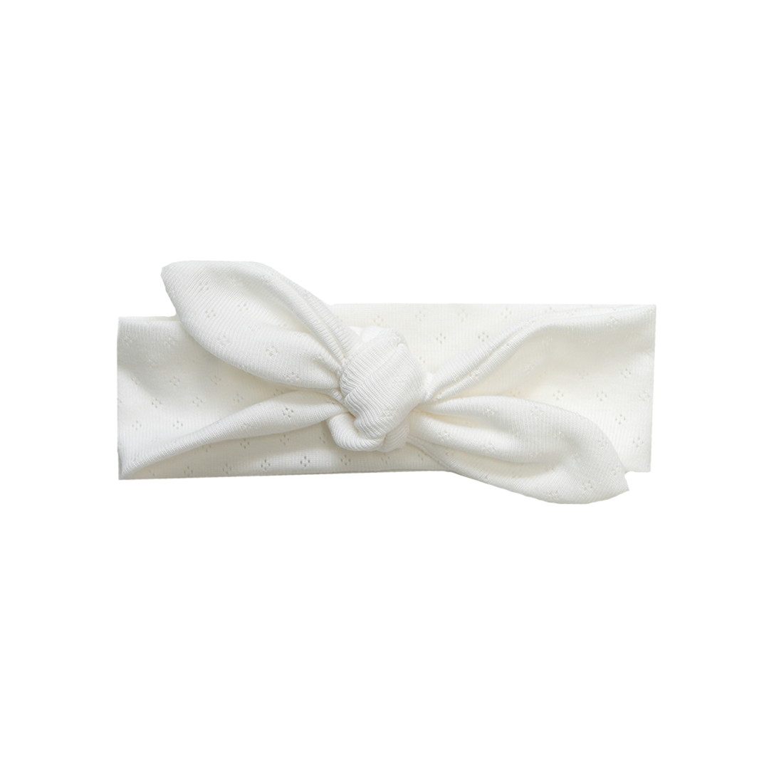 Haarband Pointelle - Ecru